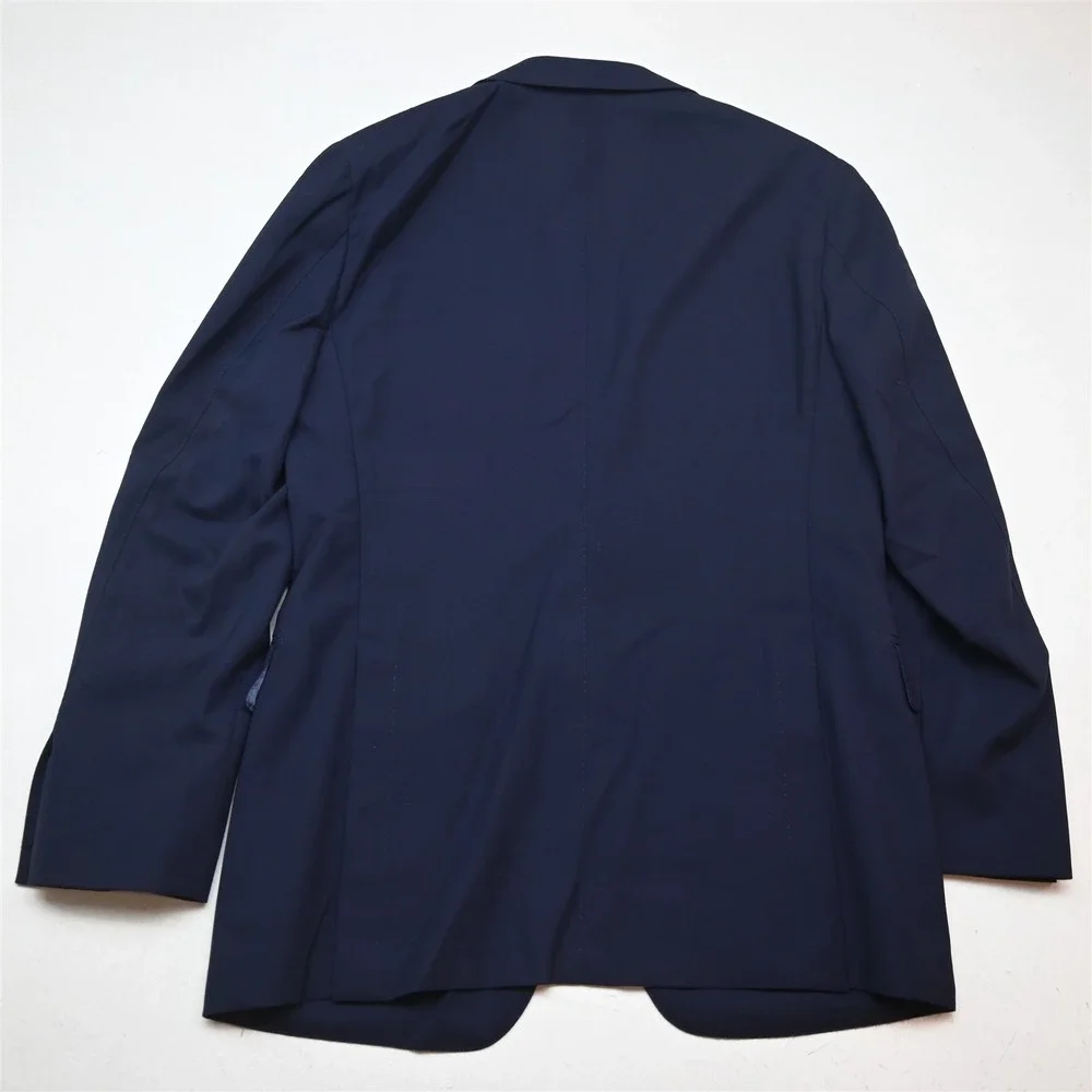 Suitsupply 40R 30x30 Navy Cerruti iTravel Havana Unstructured Summerweight Suit